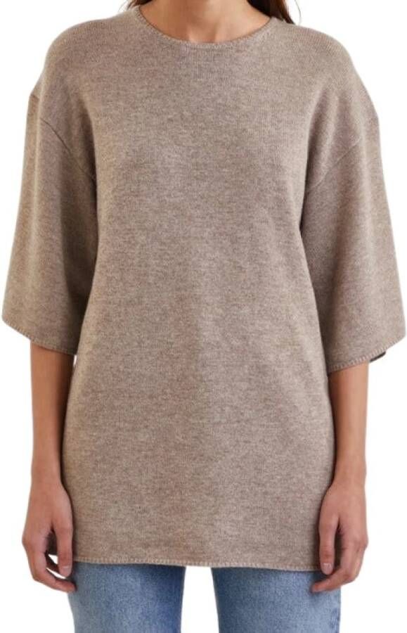 By Malene Birger T-shirt By Herenne Birger Beige Dames