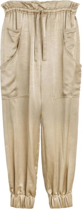 By Malene Birger Villarrica High-Waist Trousers By Herenne Birger Bruin Dames