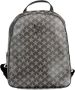 Byblos Stijlvolle Zwarte Rugzak met Contrastdetails Black Unisex - Thumbnail 1