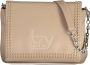 Byblos Beige Polyurethaan Handtas met Schouderhengsel en Afneembare Riem Beige Dames - Thumbnail 1