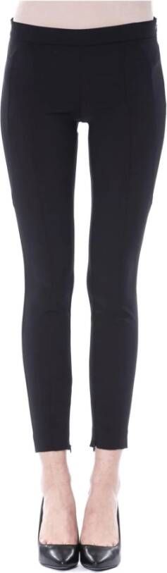 Byblos Black Polyester Jeans & Pant Zwart Dames