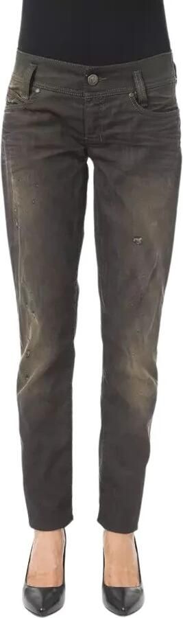 Byblos Zwarte Gewassen Jeans Black Dames