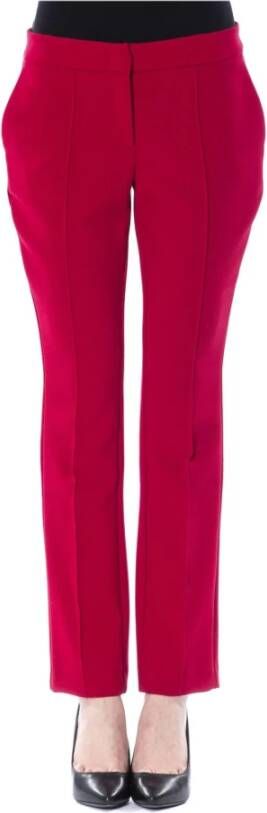 Byblos Fuchsia Polyester Jeans & Pant Roze Dames