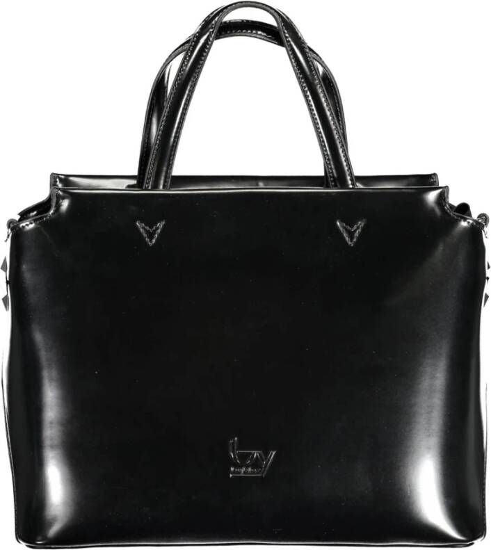 Byblos Klassieke Zwarte Handtas met Contrasterende Details Black Dames