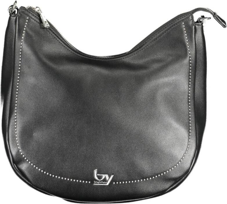Byblos Elegante Zwarte Handtas met Verstelbare Banden Black Dames