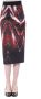 By Byblos Pencil Rok Lang Modieus Multicolor Dames - Thumbnail 1