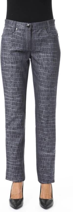By Byblos Oversized broek met Amerikaanse zakken Black Dames