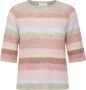 B.Young Bymartine short-sleeved striped sweater Roze Dames - Thumbnail 5