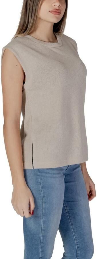 B.Young Beige Gebreide Top Lente Zomer Collectie Beige Dames - Foto 3