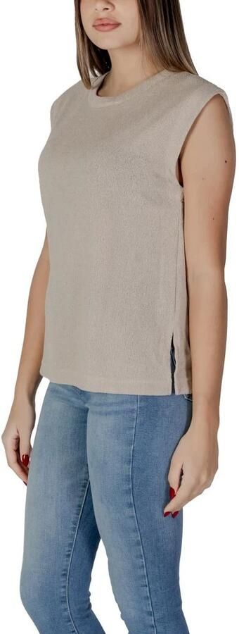 B.Young Beige Gebreide Top Lente Zomer Collectie Beige Dames - Foto 2