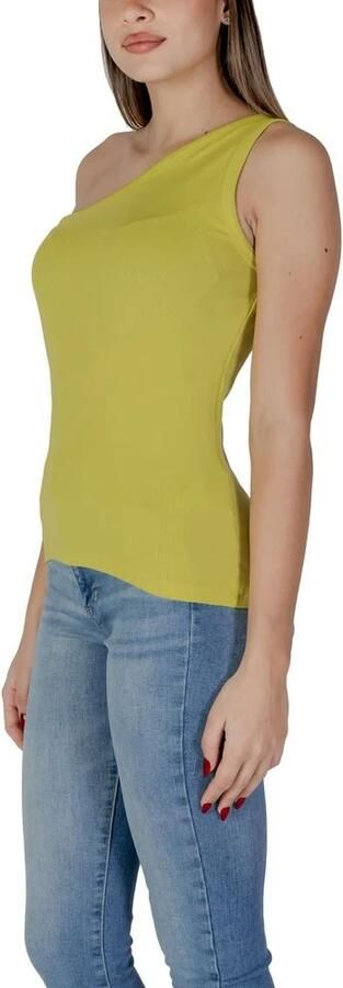 B.Young Gele Katoenen Tops & T-shirt Yellow Dames - Foto 3