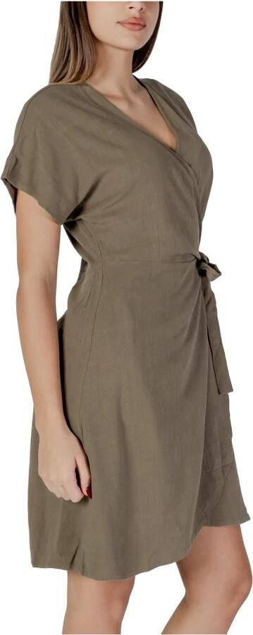 B.Young Lente Zomer Dames Linnen Jurk Collectie Green Dames - Foto 2