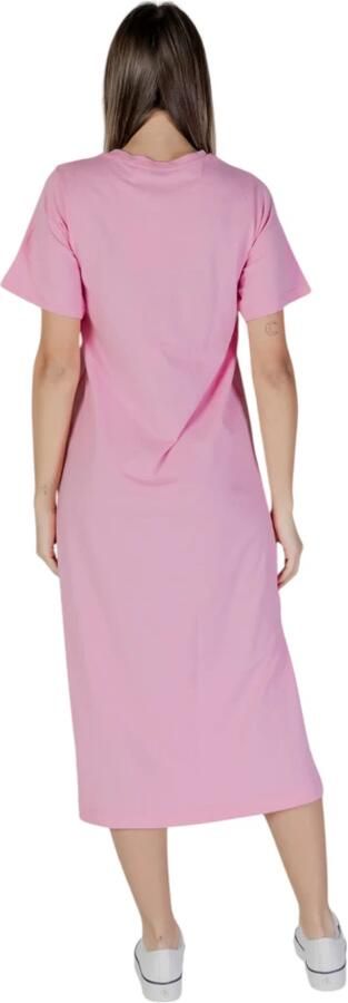 B.Young Multicolor Katoenen Midi Jurk Casual Multicolor Dames