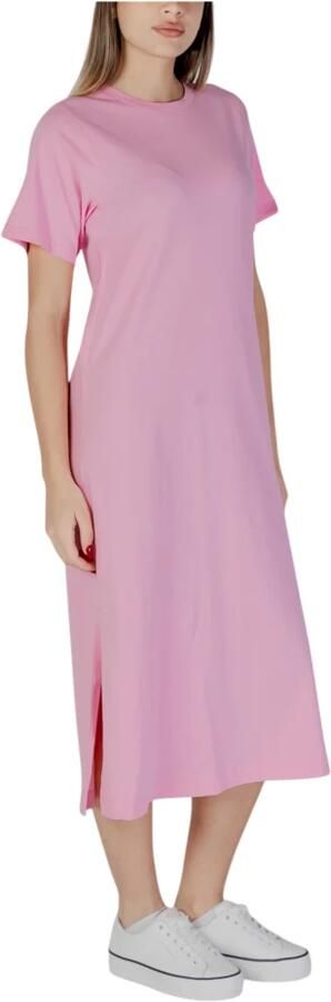 B.Young Multicolor Katoenen Midi Jurk Casual Multicolor Dames - Foto 2