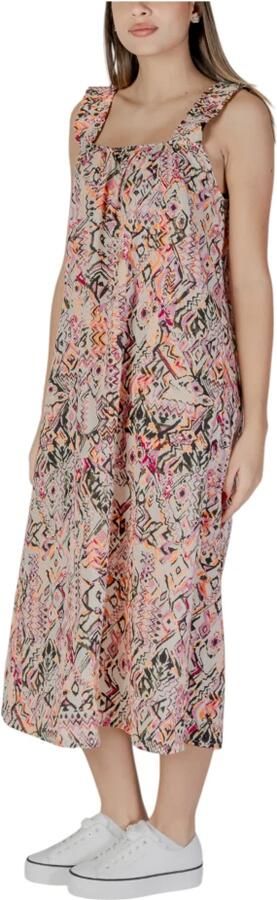 B.Young Katoenen Damesjurken Lente Zomer Collectie Multicolor Dames - Foto 2