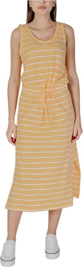 B.Young Gele Katoenen Blend Jurk Lente Zomer Collectie Yellow Dames - Foto 4