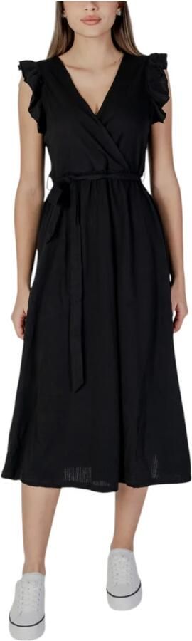 B.Young Lente Zomer Dames Katoenen Jurken Collectie Black Dames - Foto 4