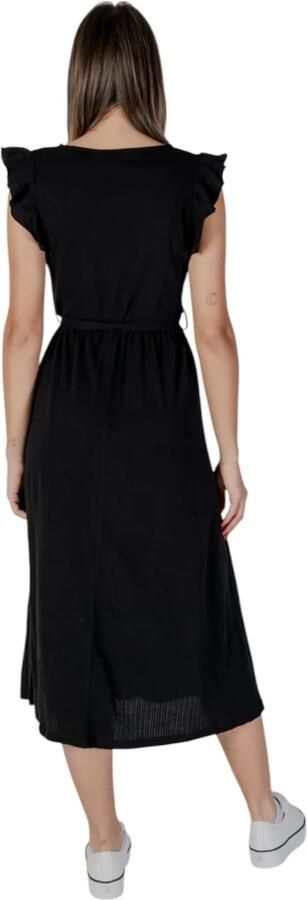 B.Young Lente Zomer Dames Katoenen Jurken Collectie Black Dames