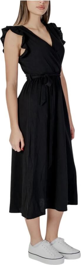 B.Young Lente Zomer Dames Katoenen Jurken Collectie Black Dames - Foto 2