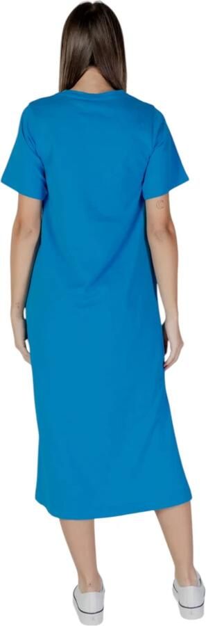 B.Young Lente Zomer Dames Katoenen Jurken Collectie Blue Dames