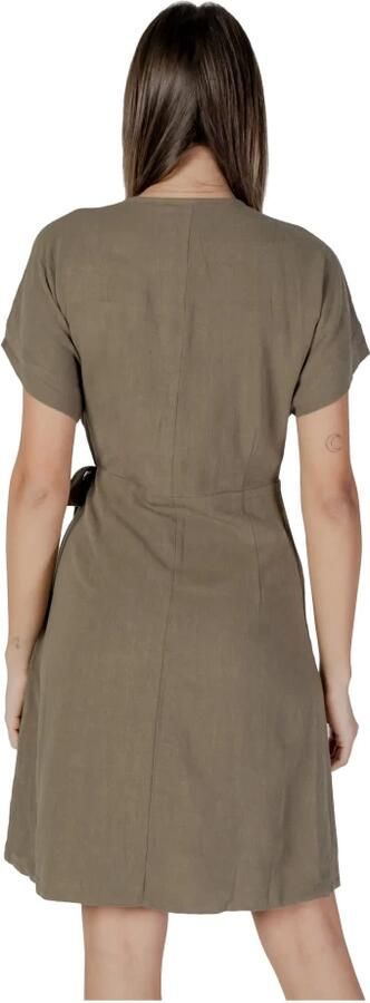 B.Young Lente Zomer Dames Linnen Jurk Collectie Green Dames - Foto 3