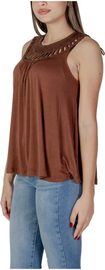 B.Young Bruine Viscose Tops & T-Shirt Collectie Brown Dames - Foto 3