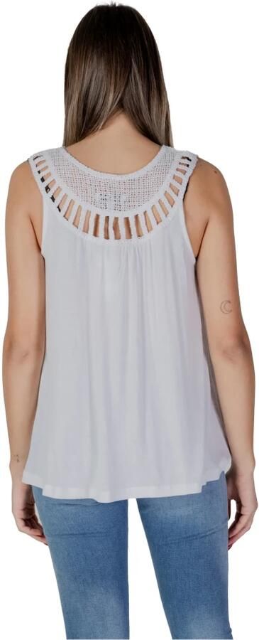 B.Young Witte Viscose Tops & T-Shirts Collectie White Dames