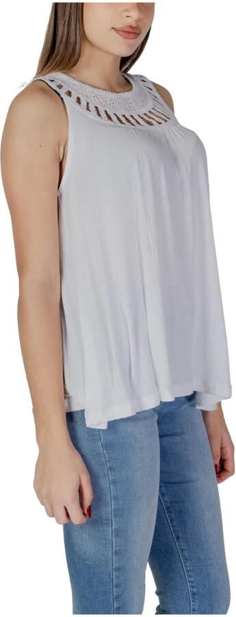 B.Young Witte Viscose Tops & T-Shirts Collectie White Dames - Foto 2