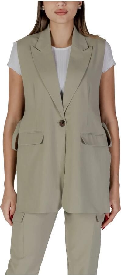 B.Young Lente Zomer Damesjassen en Tailleurs Green Dames - Foto 4