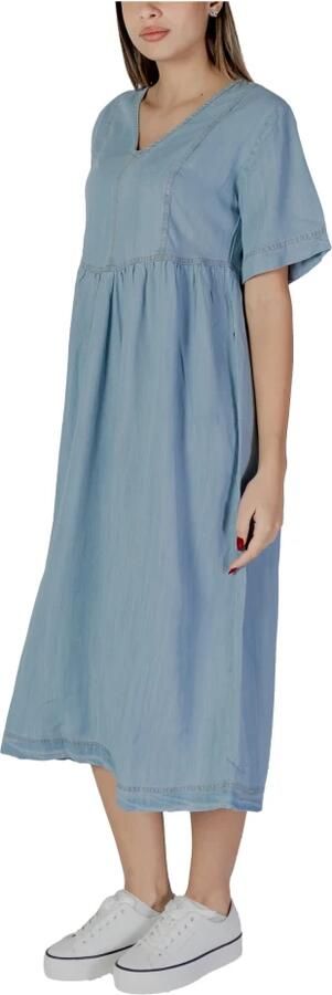 B.Young Lente Zomer Katoenen Jurken Collectie voor vrouwen Blue Dames - Foto 2