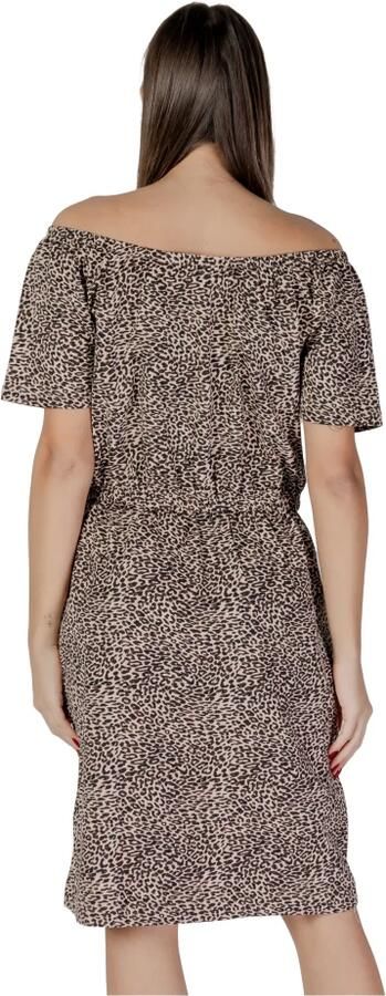 B.Young Beige Katoenen Jurk Dames Collectie Beige Dames - Foto 2