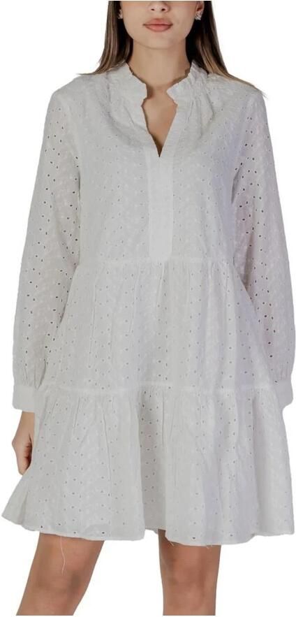 B.Young Lente Zomer Katoenen Jurken Collectie voor vrouwen White Dames - Foto 4