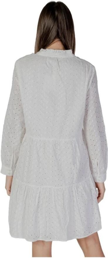 B.Young Lente Zomer Katoenen Jurken Collectie voor vrouwen White Dames - Foto 2