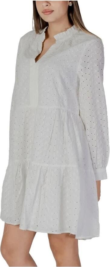 B.Young Lente Zomer Katoenen Jurken Collectie voor vrouwen White Dames - Foto 3