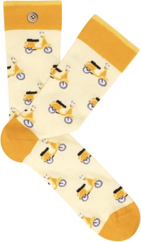 Cabaia Biologische grappige sokken met knoop Multicolor Heren