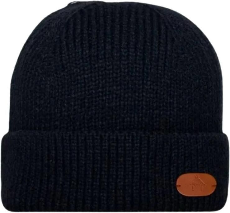 Cabaia Donkerblauwe Beanie met Logo Blue Unisex