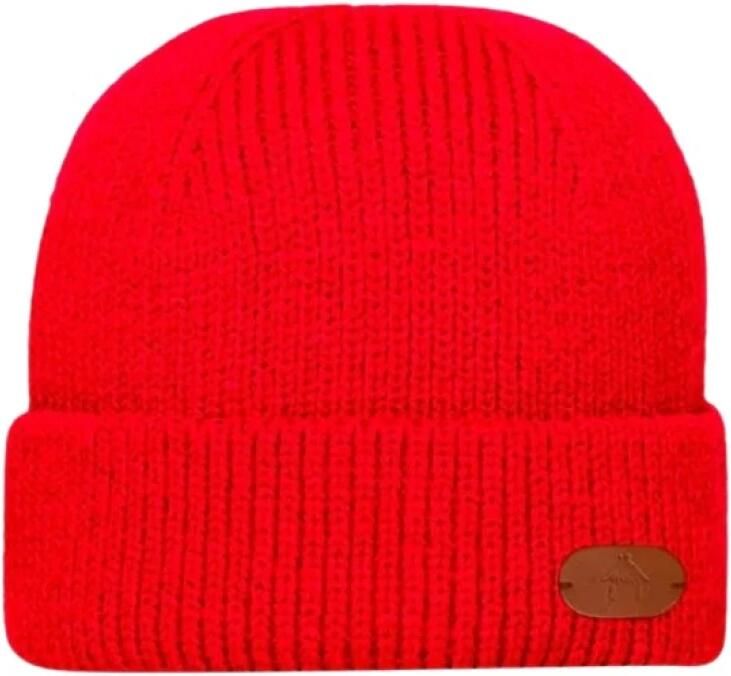 Cabaia Elegante Beanie Wintermuts Rood Red Unisex