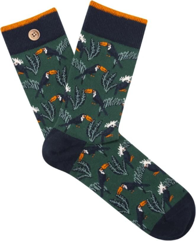 Cabaia Geknoopte Biologische Sokken Leuke Stijl Multicolor Heren