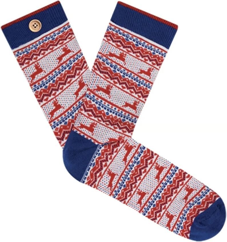 Cabaia Geknoopte Biologische Sokken voor Vrouwen Multicolor Dames