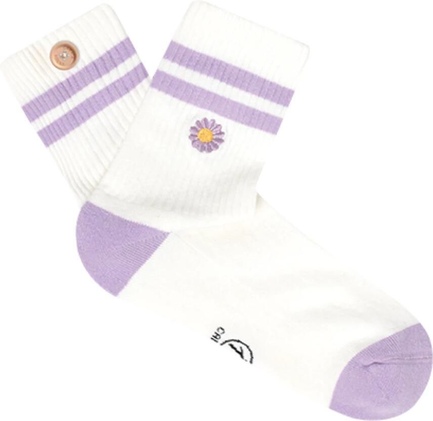 Cabaia Geknoopte Grappige Sokken Biologische Materialen Multicolor Dames