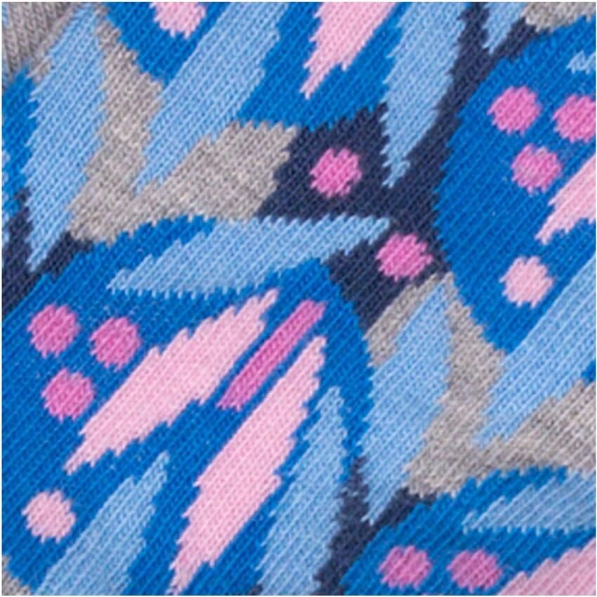 Cabaia Gestreepte Sokken Sprankelend Blauw Ontwerp Multicolor Dames