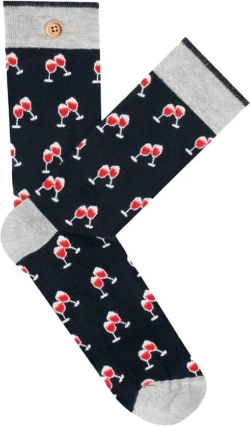 Cabaia Gestreepte Unisex Sokken Onafscheidelijk Blue Heren - Foto 3