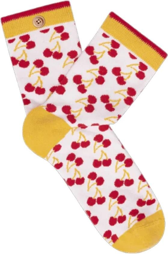 Cabaia Sokken CAB676CVFU SOCK FLORA ET MEHDI CREAM