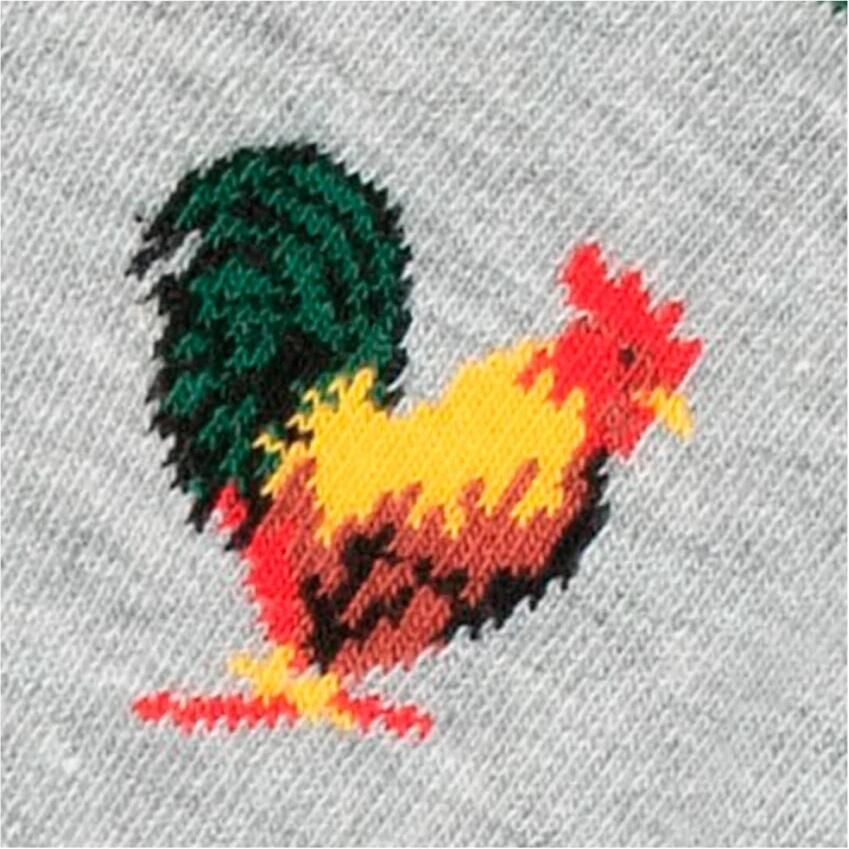 Cabaia Matchende Sokken Grijs Bedrukt Logo Gray Heren - Foto 3