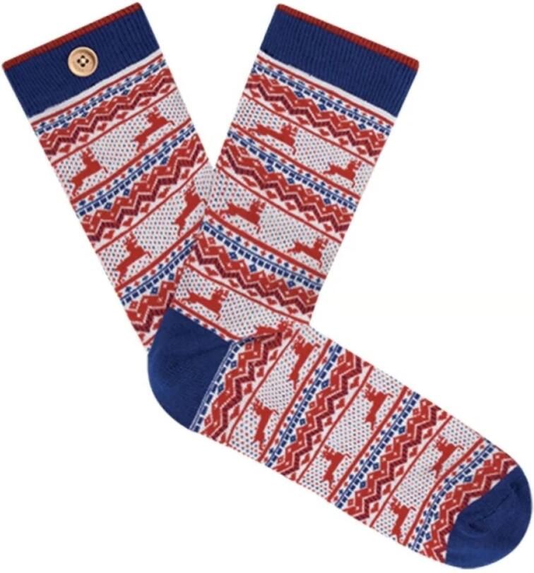 Cabaia Rode Nina en Antonin Sokken Multicolor Heren