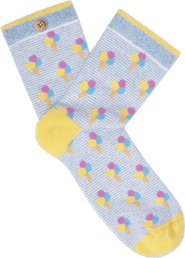 Cabaia Sokken CAB379RHZK SOCK THELMA ET LOUISE LIGHT BLUE - Foto 3