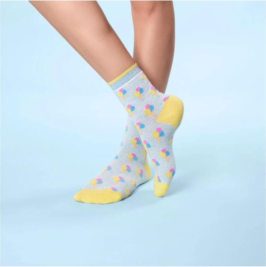 Cabaia Sokken CAB379RHZK SOCK THELMA ET LOUISE LIGHT BLUE - Foto 2