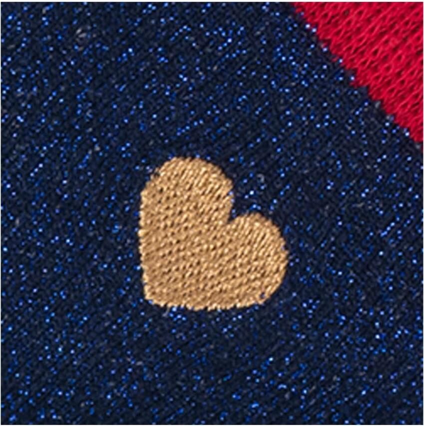 Cabaia Schitterende onafscheidelijke sokken Blauw Blue Dames