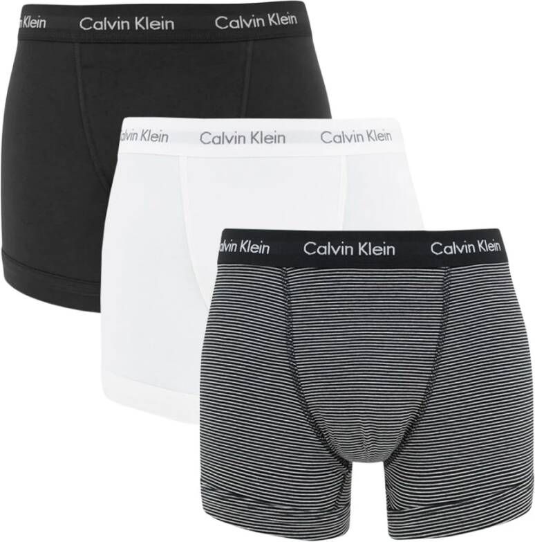 Calvin Klein 3-pack boksershorten Zwart Heren