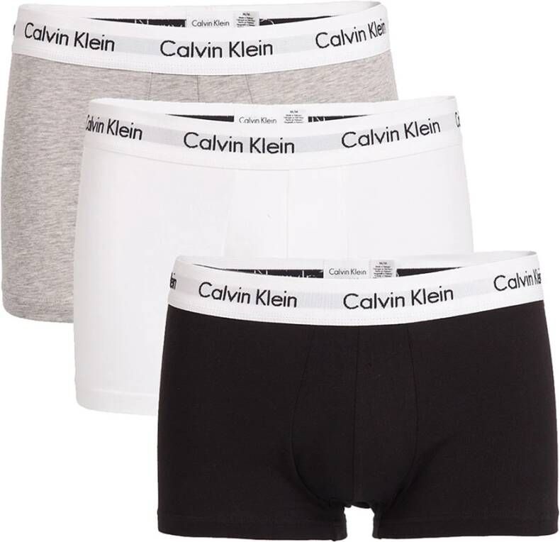 Calvin Klein 3-pack kofferbak Wit Heren